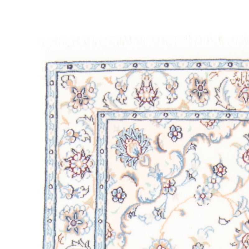 Løber Persisk tæppe - Nain - Royal - 206 x 79 cm - creme