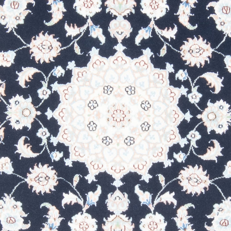 Løber Persisk tæppe - Nain - Royal - 198 x 81 cm - mørkeblå