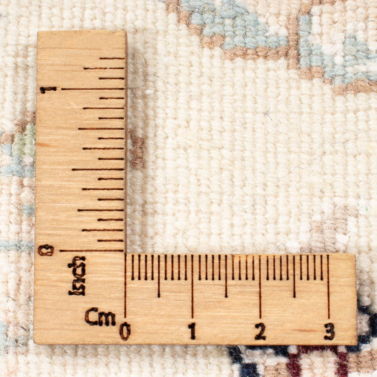 Løber Persisk tæppe - Nain - Royal - 198 x 80 cm - creme