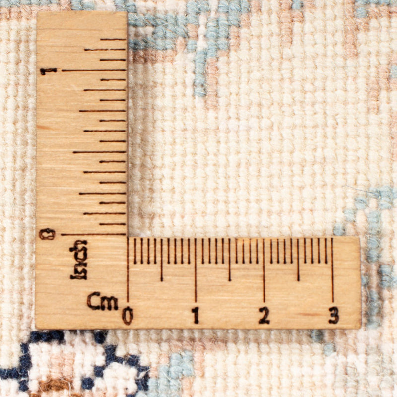 Løber Persisk tæppe - Nain - Royal - 212 x 80 cm - creme