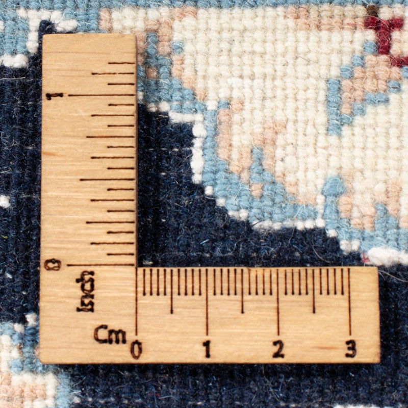 Løber Persisk tæppe - Nain - Royal - 194 x 82 cm - mørkeblå