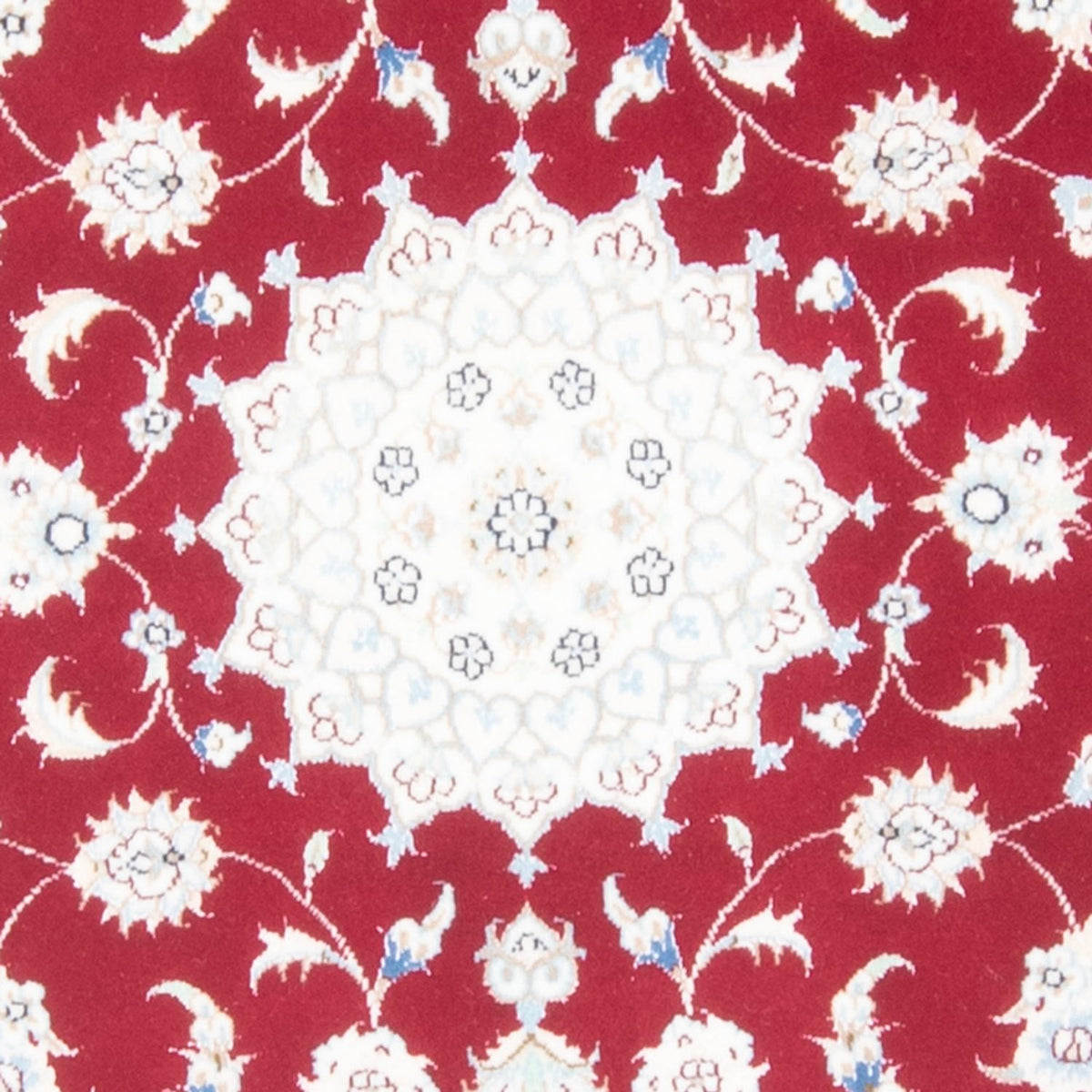 Løber Persisk tæppe - Nain - Royal - 202 x 80 cm - rød