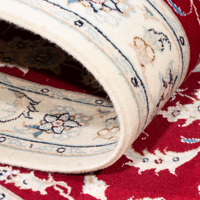 Løber Persisk tæppe - Nain - Royal - 202 x 80 cm - rød