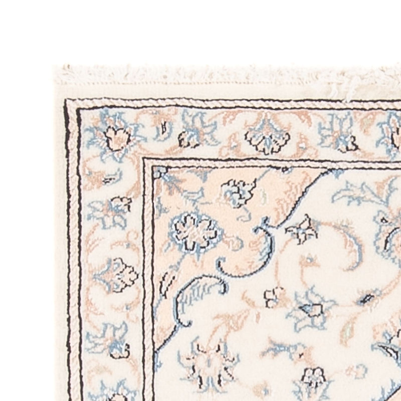 Persisk tæppe - Nain - 85 x 60 cm - creme