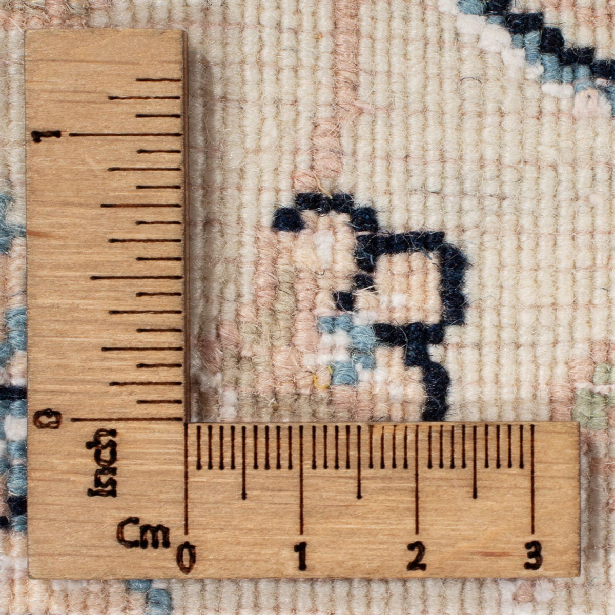 Persisk tæppe - Nain - 85 x 60 cm - creme