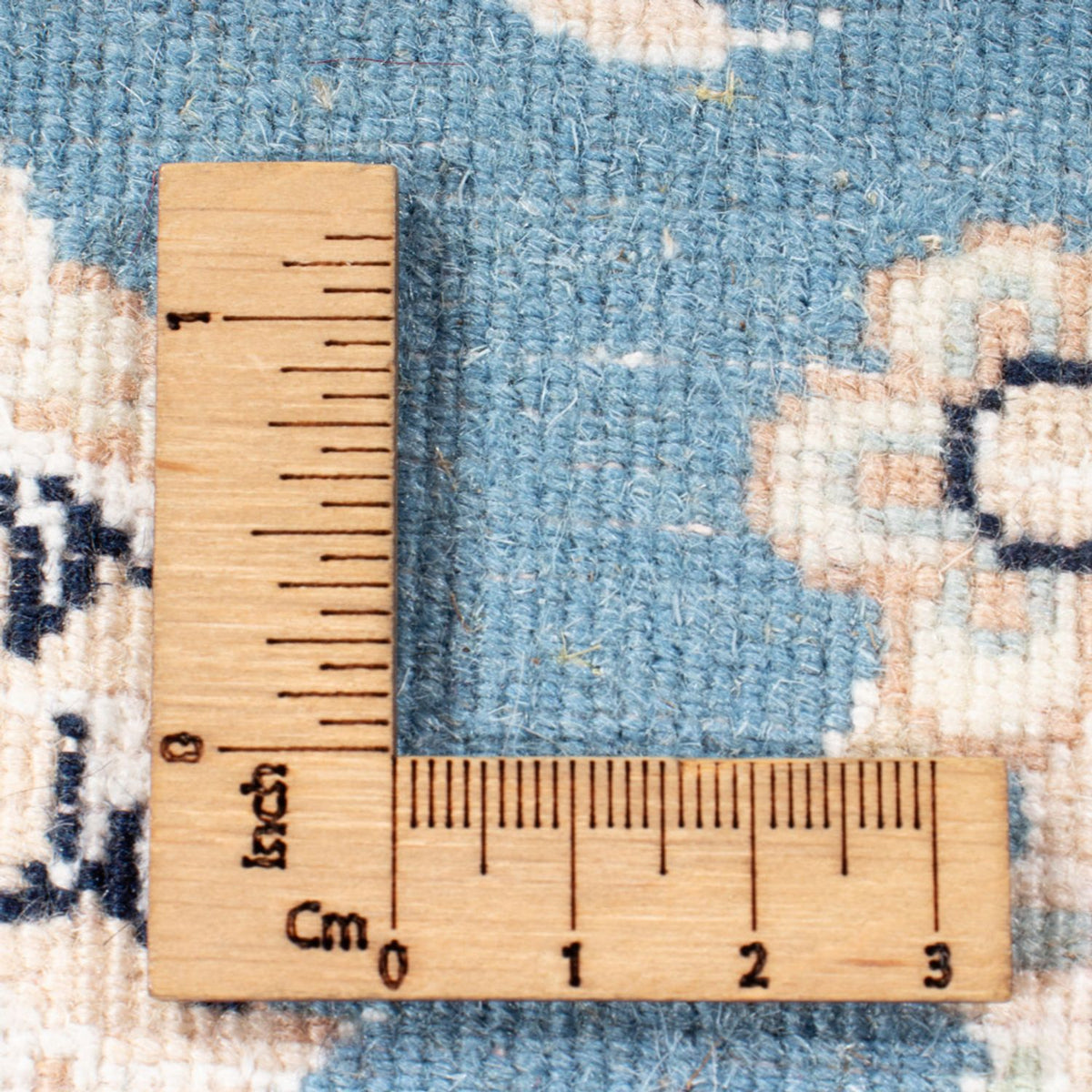 Løber Persisk tæppe - Nain - Royal - 200 x 80 cm - lyseblå