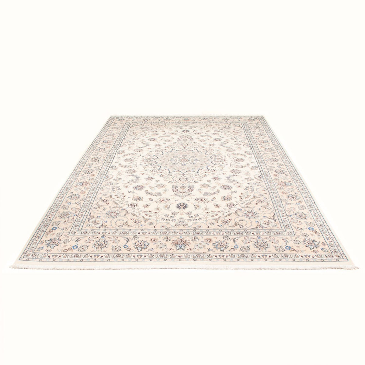 Persisk tæppe - Nain - Premium - 300 x 198 cm - creme