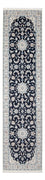 Løber Persisk tæppe - Nain - Premium - 305 x 82 cm - mørkeblå