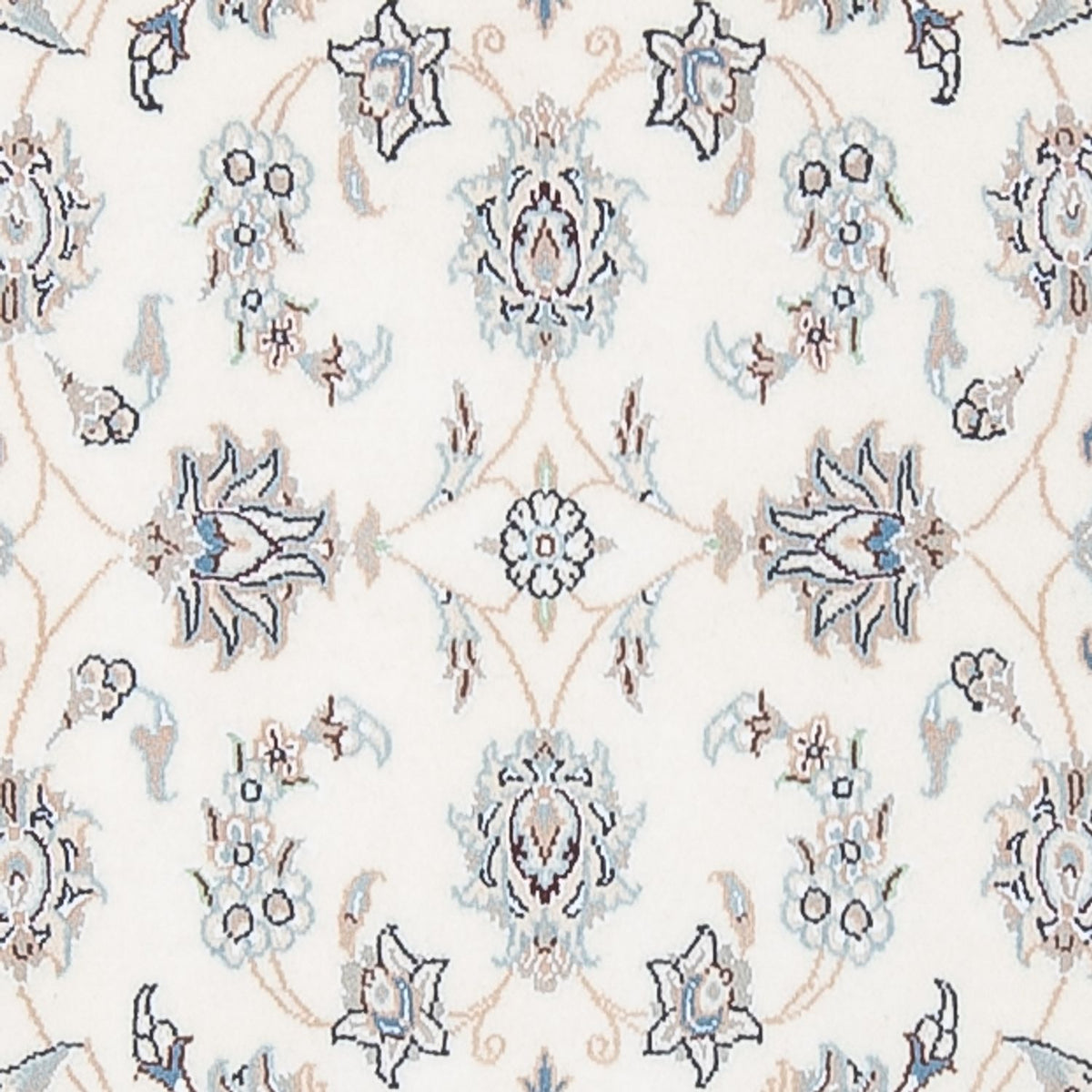 Løber Persisk tæppe - Nain - Premium - 314 x 81 cm - creme