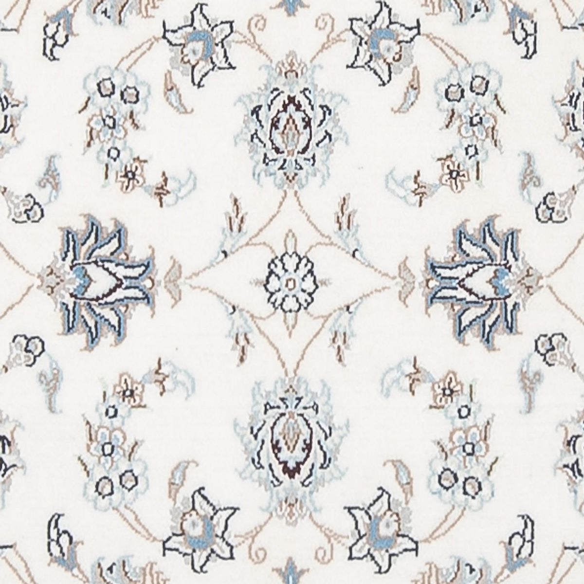 Løber Persisk tæppe - Nain - Premium - 301 x 84 cm - creme