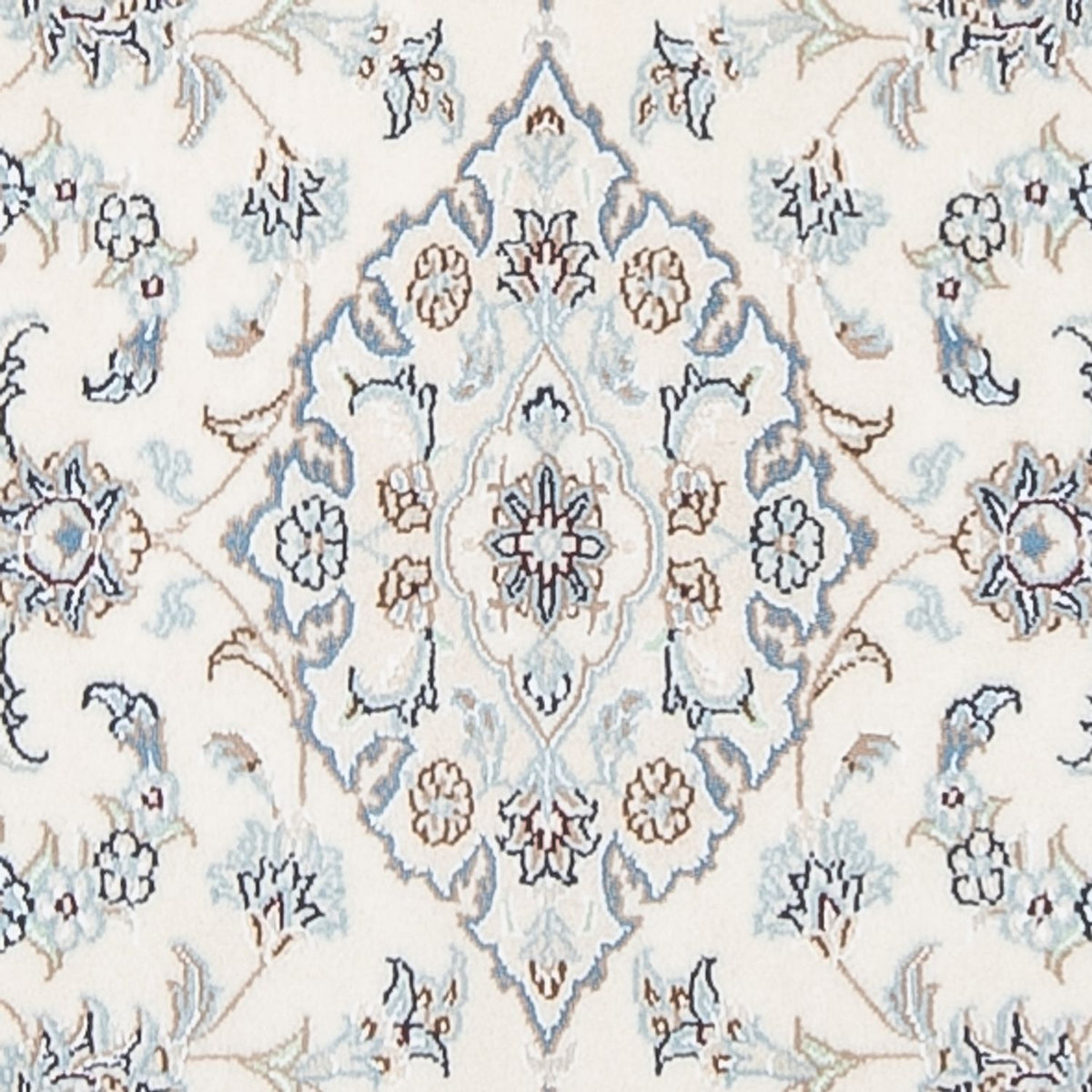 Løber Persisk tæppe - Nain - Premium - 295 x 80 cm - creme