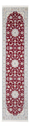 Løber Persisk tæppe - Nain - Premium - 302 x 82 cm - rød