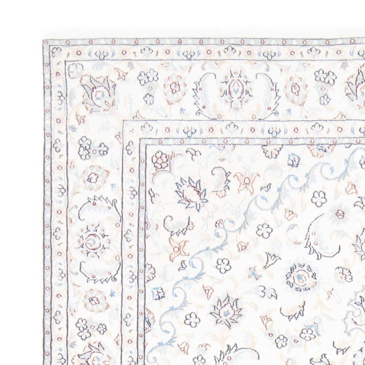 Persisk tæppe - Nain - Royal - 198 x 150 cm - creme