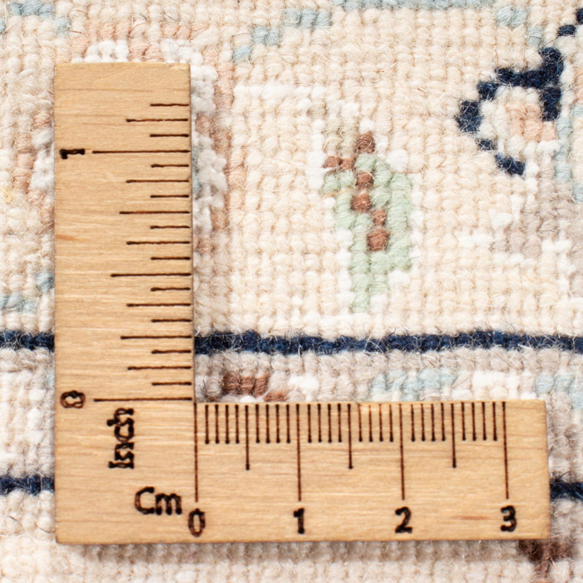 Persisk tæppe - Nain - Royal - 198 x 150 cm - creme