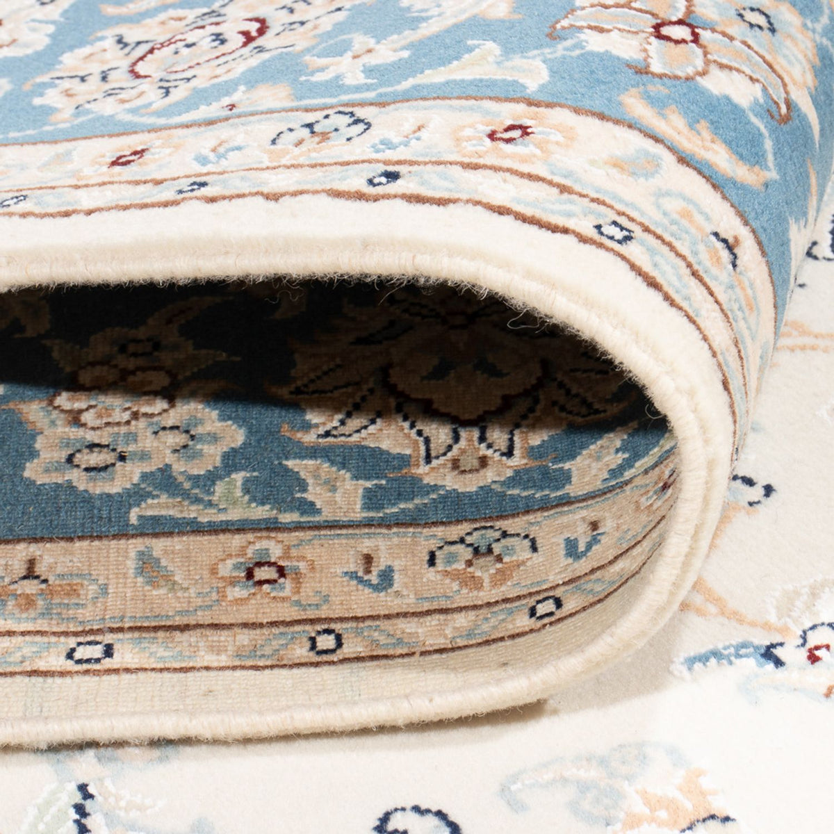 Persisk tæppe - Nain - Premium - 198 x 152 cm - creme