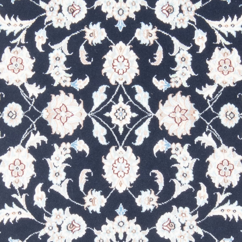 Løber Persisk tæppe - Nain - Royal - 197 x 80 cm - mørkeblå