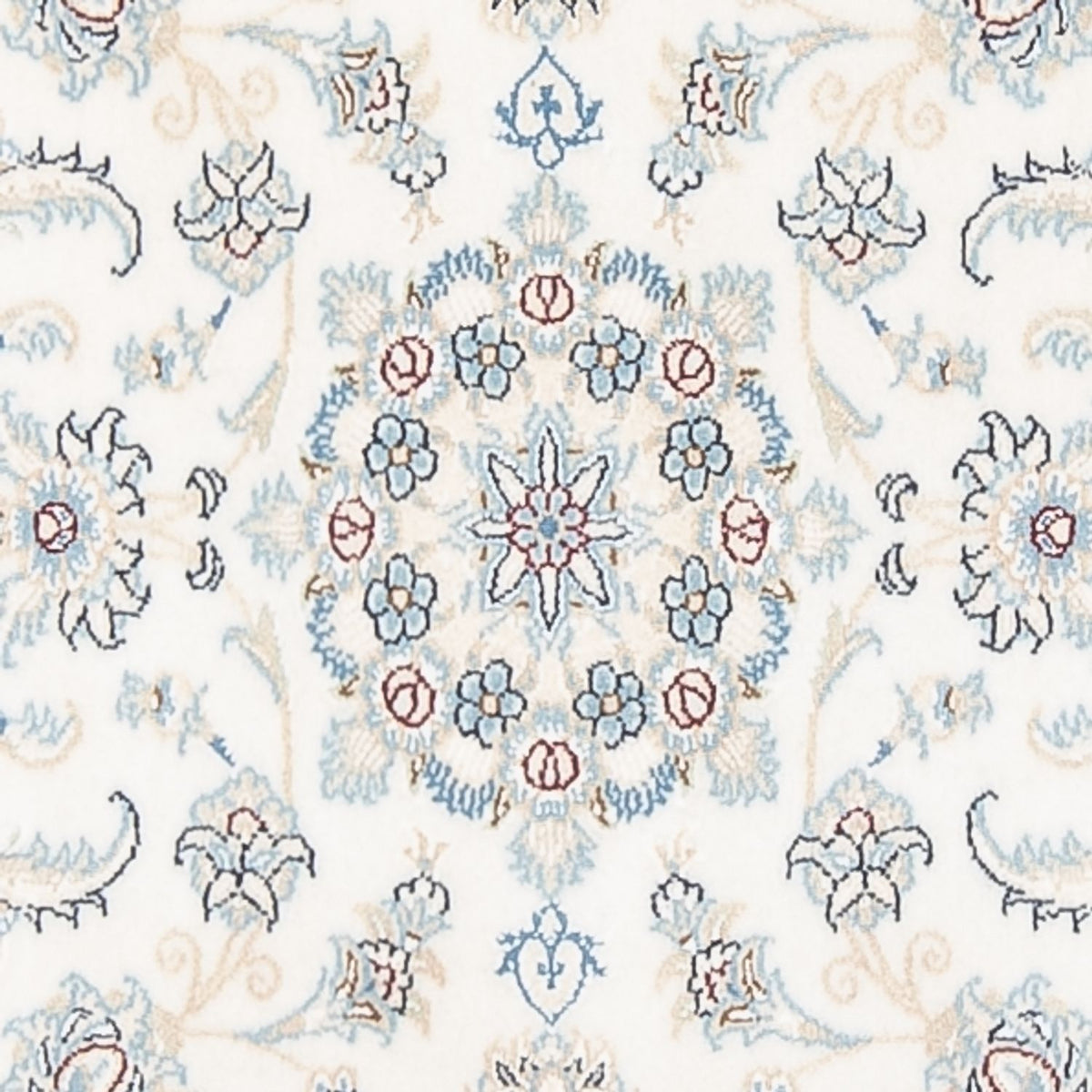 Løber Persisk tæppe - Nain - Premium - 300 x 80 cm - creme