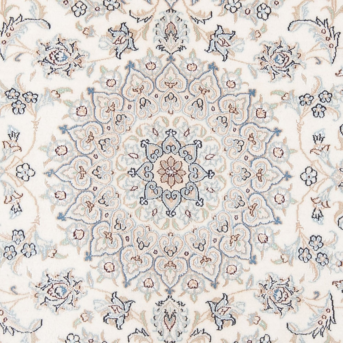 Persisk tæppe - Nain - Premium - 202 x 150 cm - creme