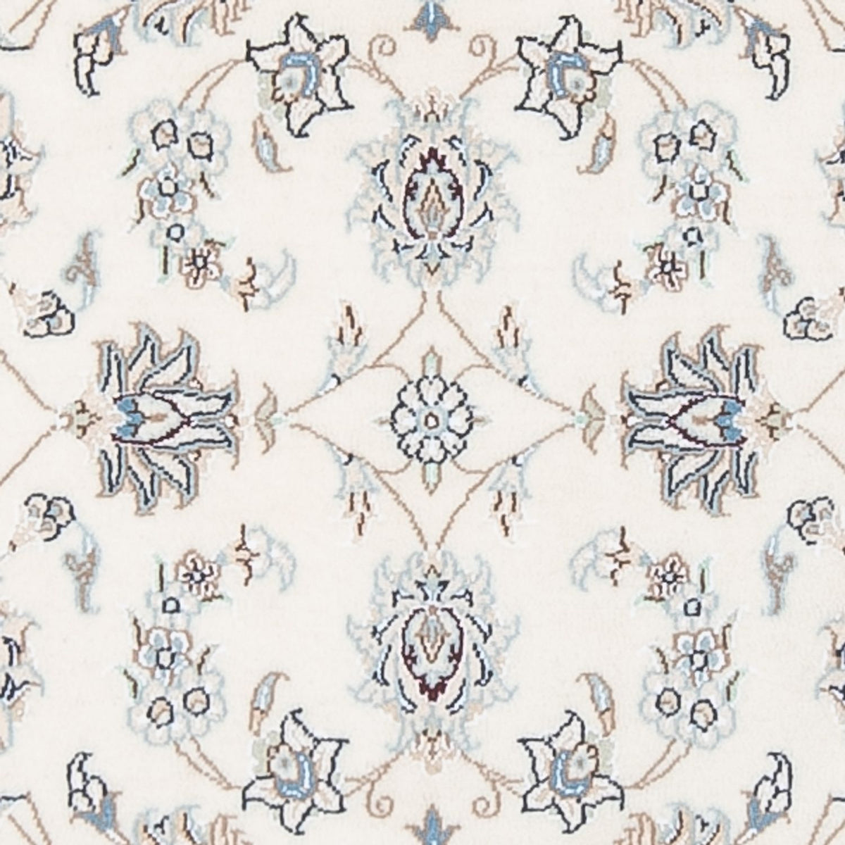 Løber Persisk tæppe - Nain - Premium - 301 x 83 cm - creme