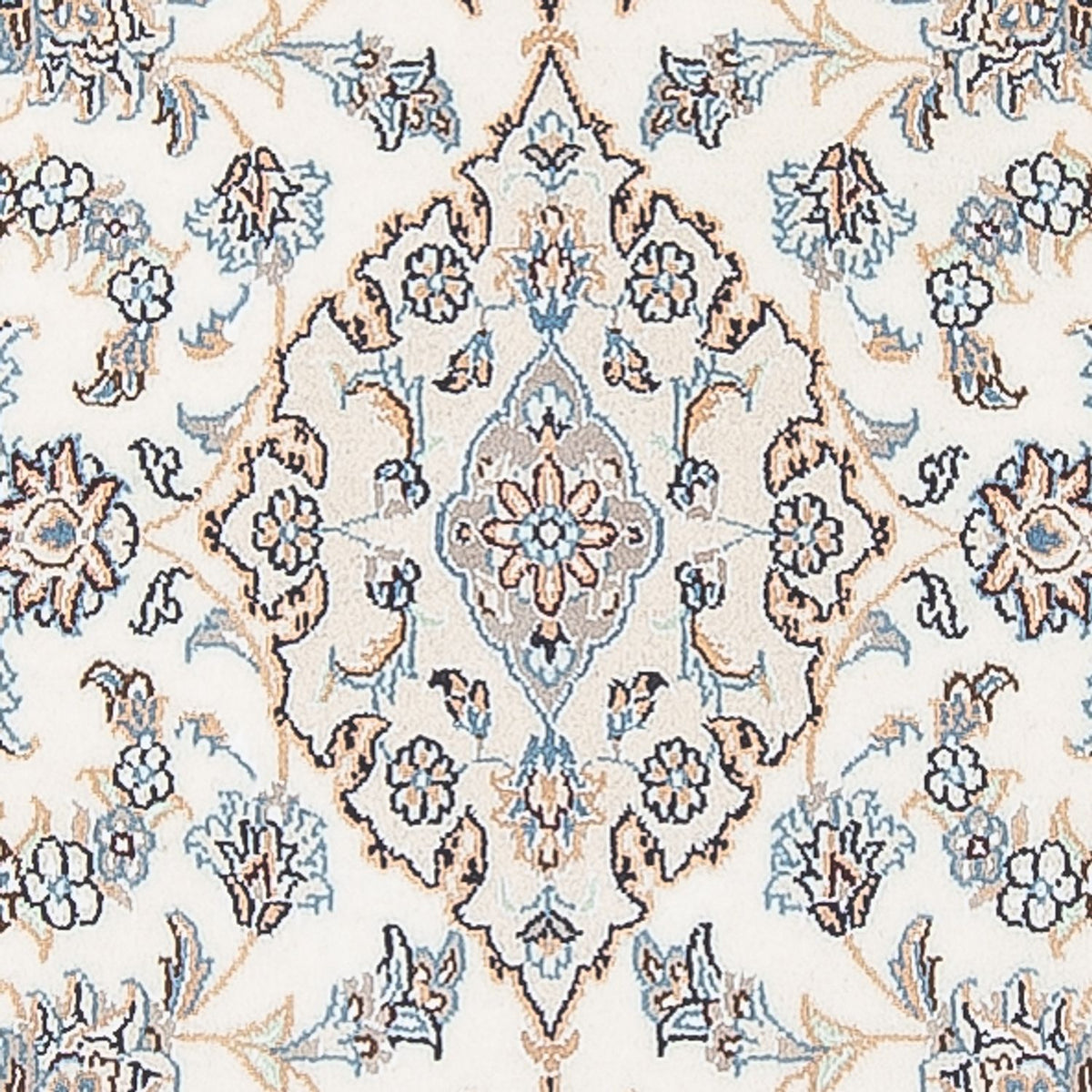 Løber Persisk tæppe - Nain - Premium - 297 x 81 cm - creme