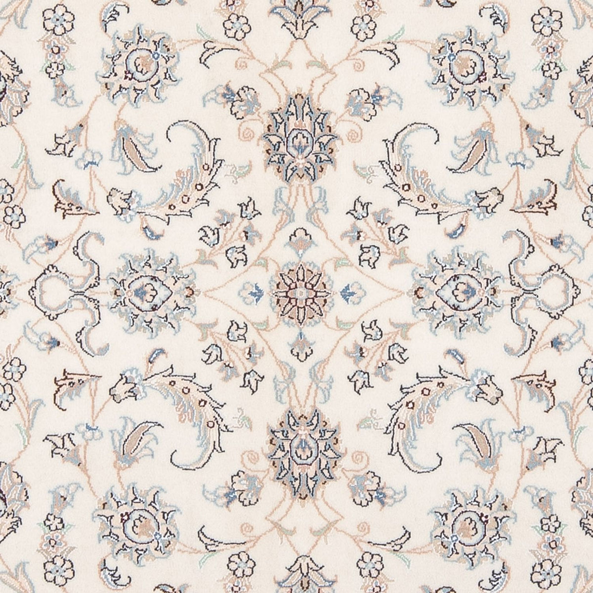 Persisk tæppe - Nain - Premium - 204 x 148 cm - creme
