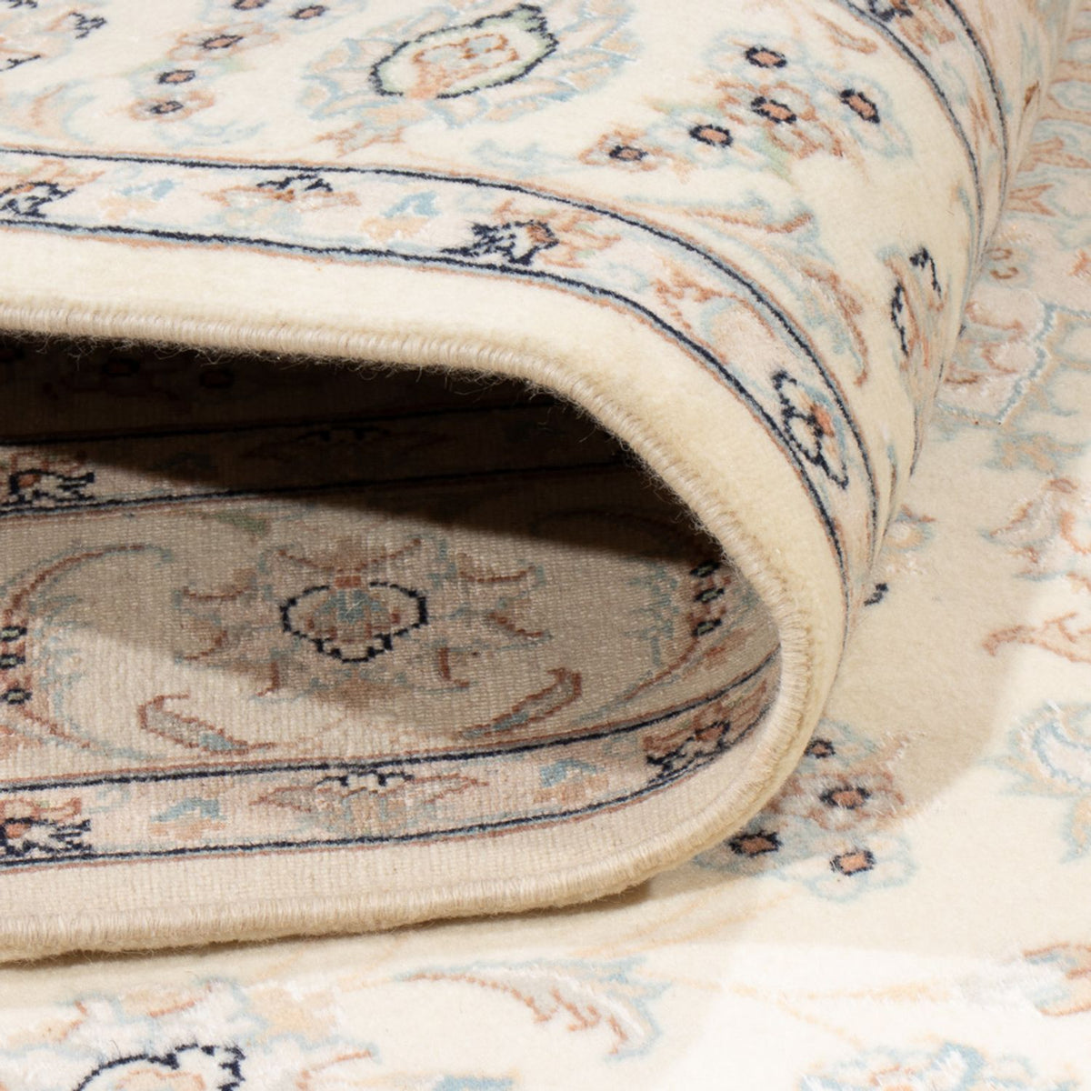 Persisk tæppe - Nain - 236 x 170 cm - beige