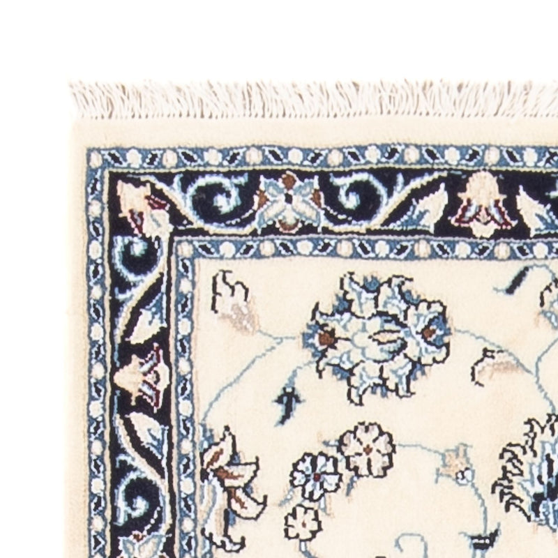 Persisk tæppe - Nain - 85 x 60 cm - creme