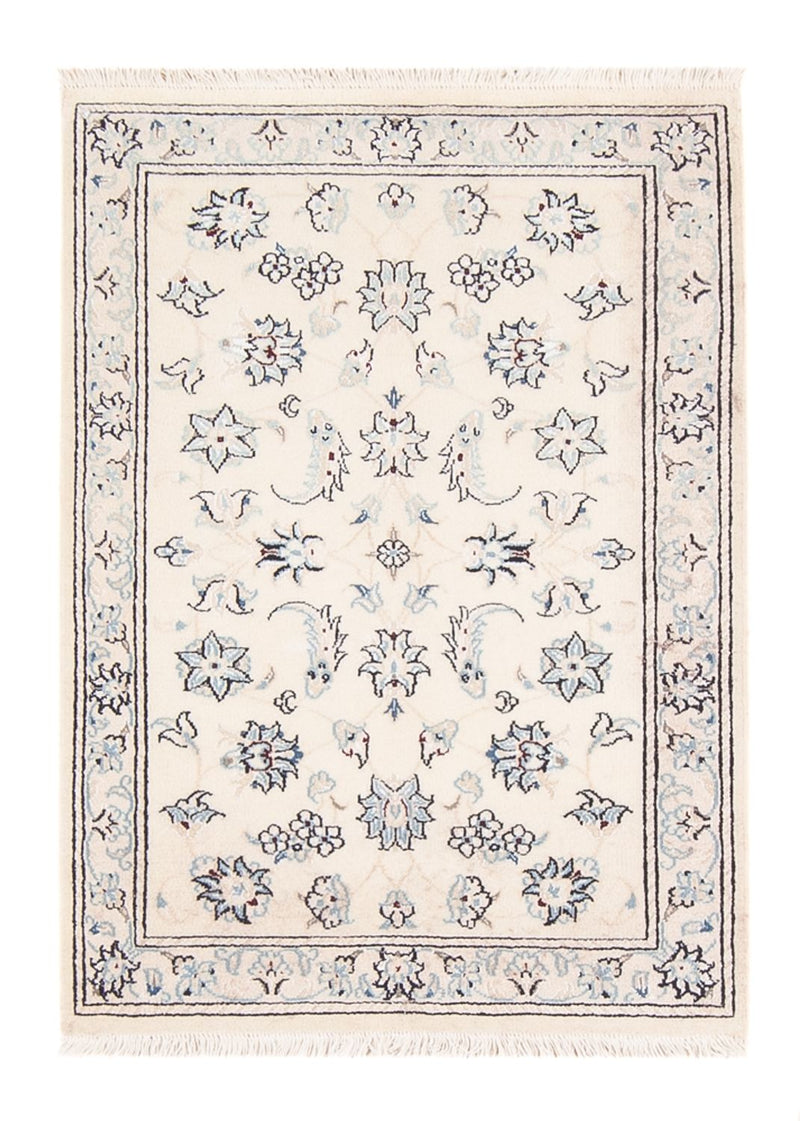 Persisk tæppe - Nain - 89 x 60 cm - beige