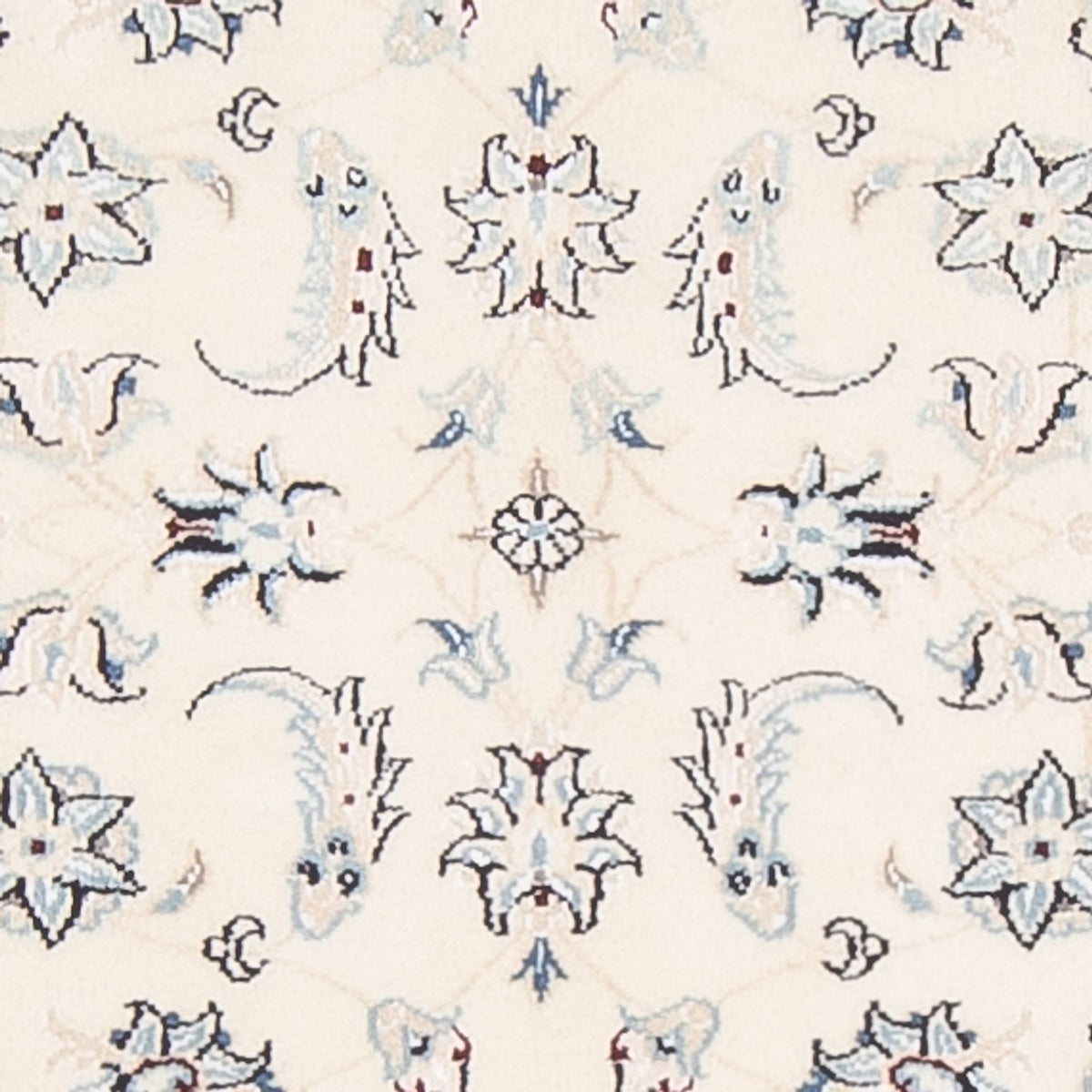 Persisk tæppe - Nain - 89 x 60 cm - beige