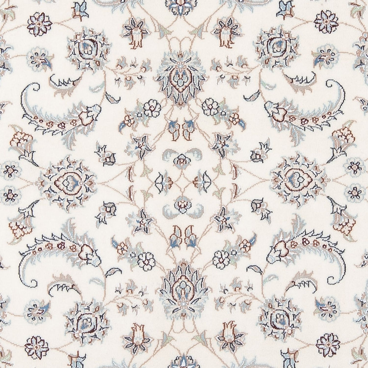 Persisk tæppe - Nain - Premium - 201 x 148 cm - creme