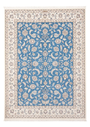 Persisk tæppe - Nain - Premium - 200 x 148 cm - blå