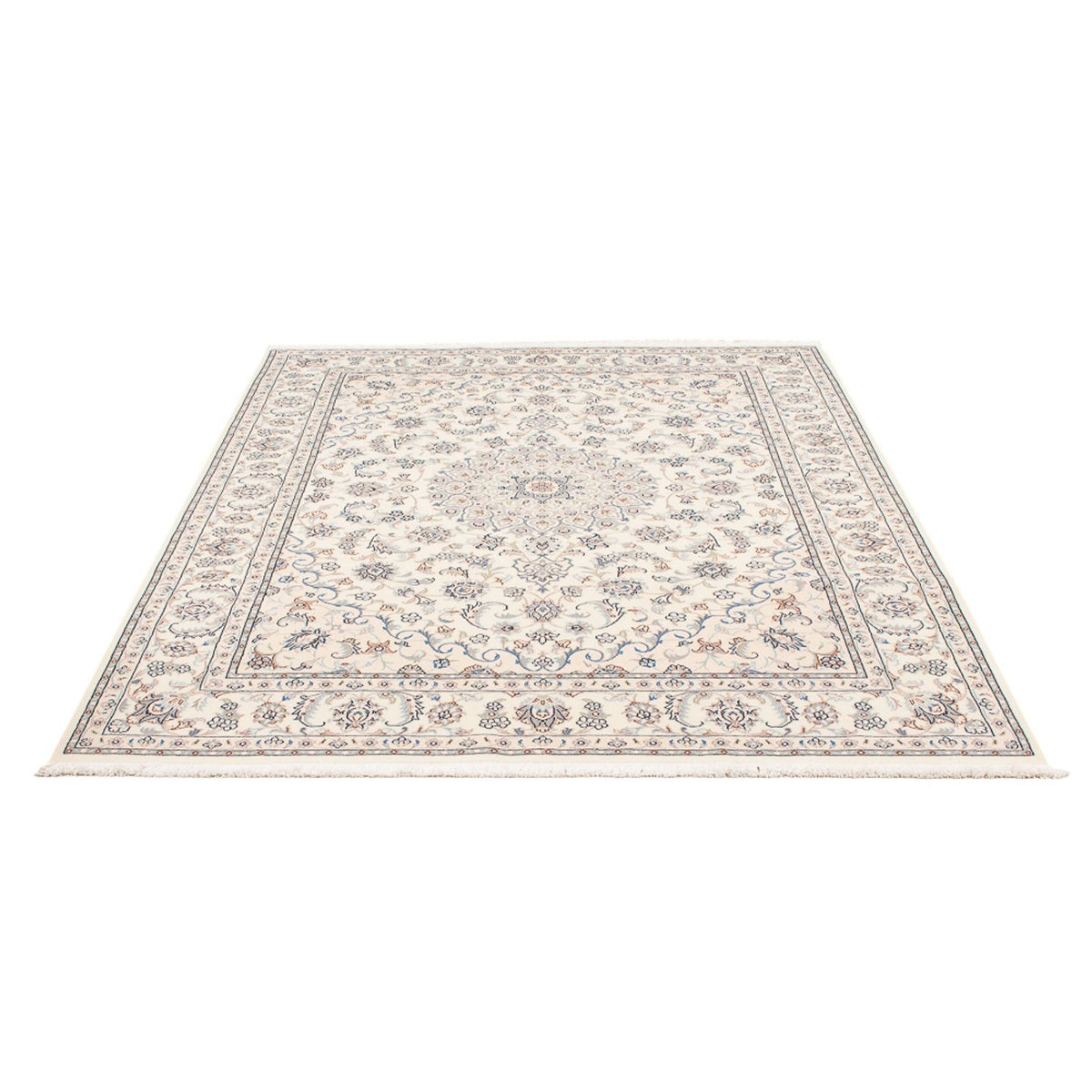Persisk tæppe - Nain - Premium - 203 x 148 cm - creme