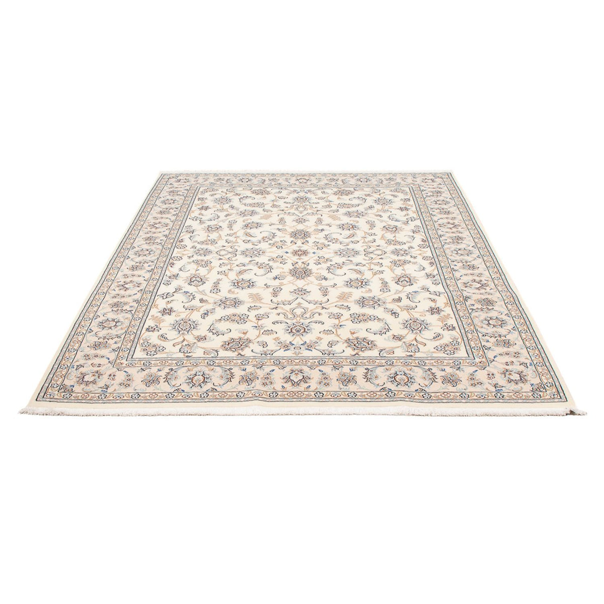 Persisk tæppe - Nain - Premium - 208 x 150 cm - creme
