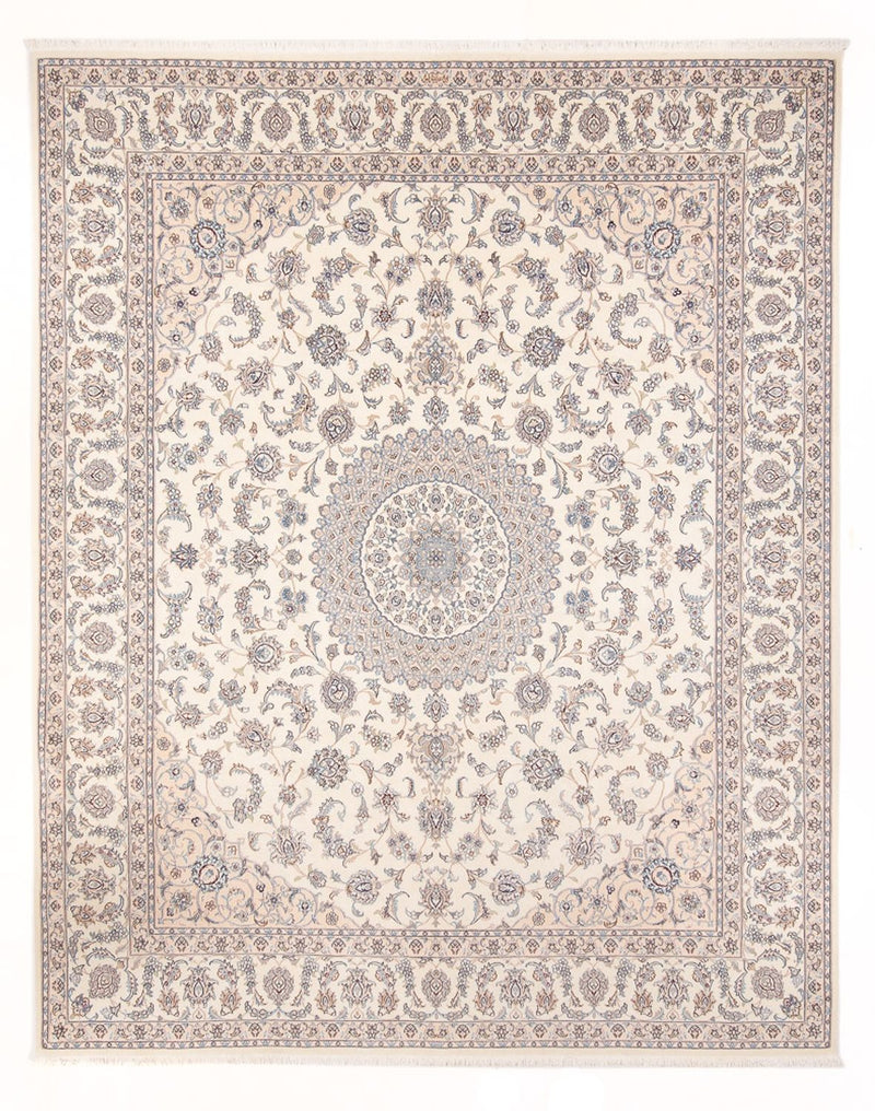 Persisk tæppe - Nain - Premium - 297 x 250 cm - creme