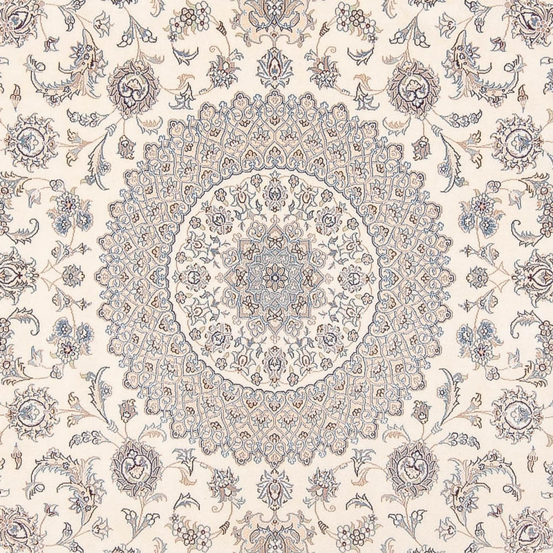 Persisk tæppe - Nain - Premium - 297 x 250 cm - creme