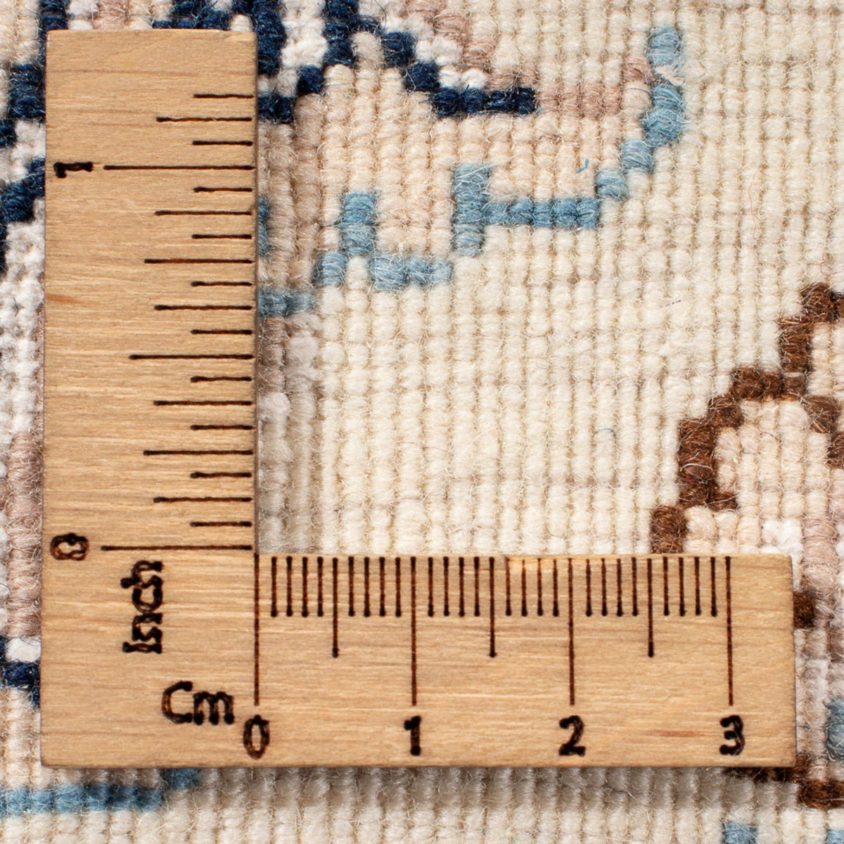 Persisk tæppe - Nain - Premium - 297 x 250 cm - creme