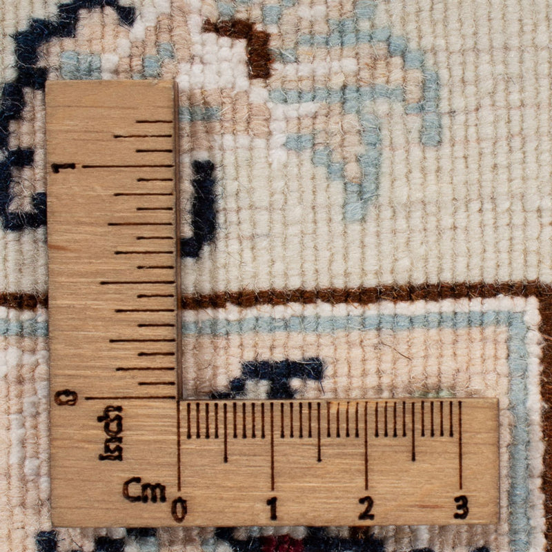 Persisk tæppe - Nain - 264 x 246 cm - mørkeblå