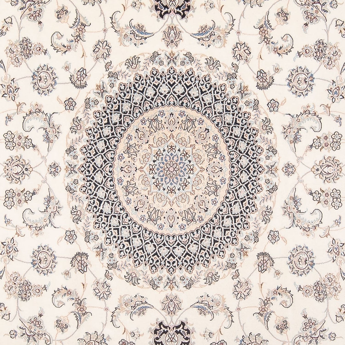 Persisk tæppe - Nain - Premium - 350 x 251 cm - creme