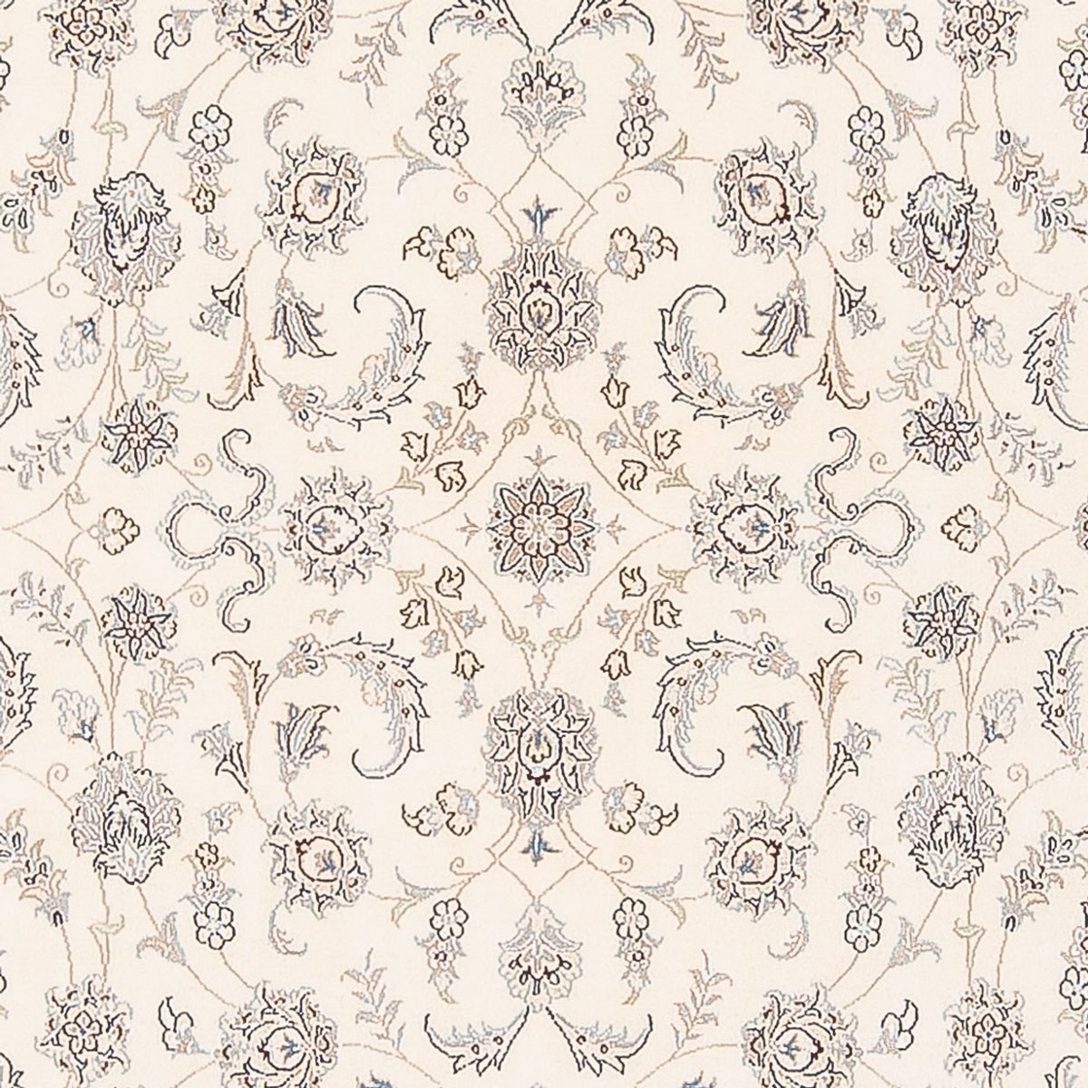 Persisk tæppe - Nain - Premium - 292 x 198 cm - creme