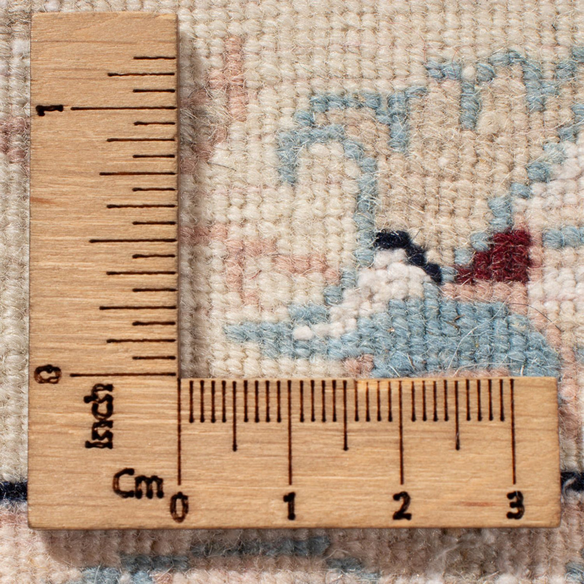 Persisk tæppe - Nain - Premium - 340 x 246 cm - mørkeblå