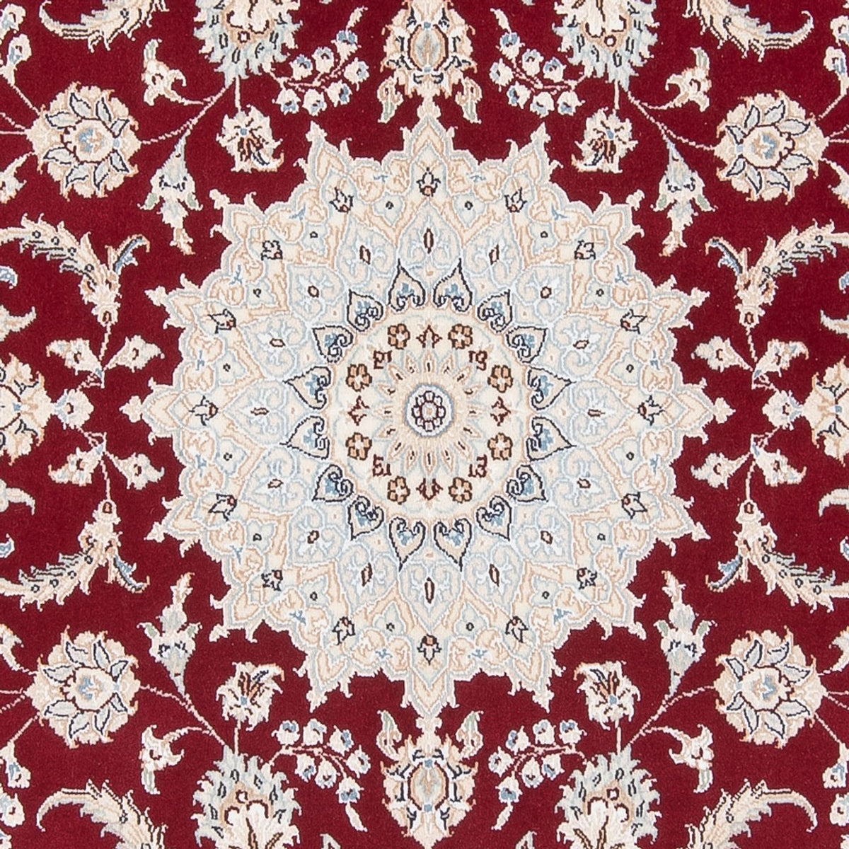 Persisk tæppe - Nain - Premium - 205 x 135 cm - rød
