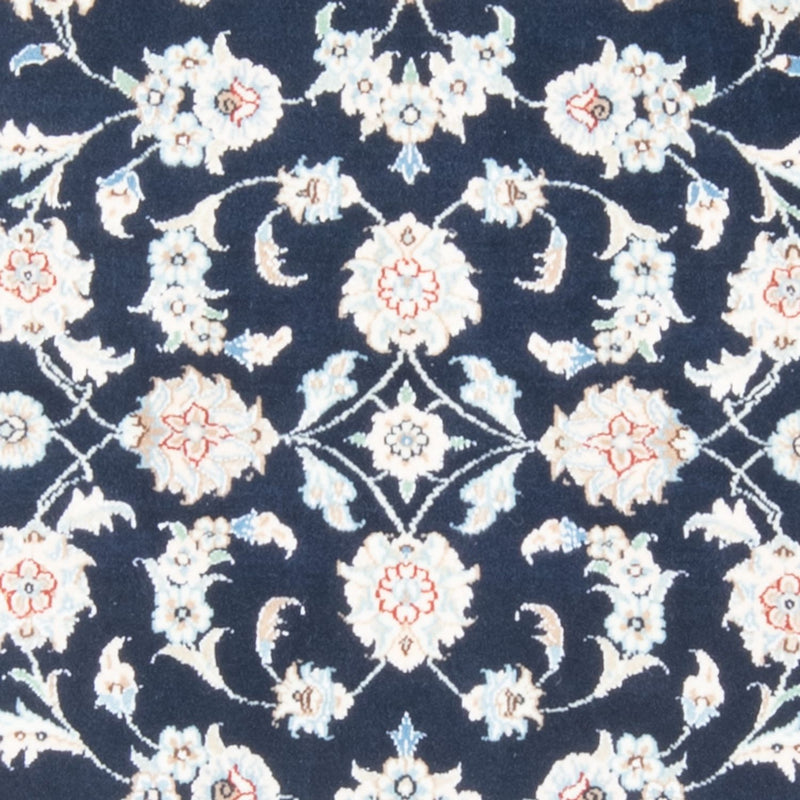 Løber Persisk tæppe - Nain - Royal - 203 x 80 cm - mørkeblå