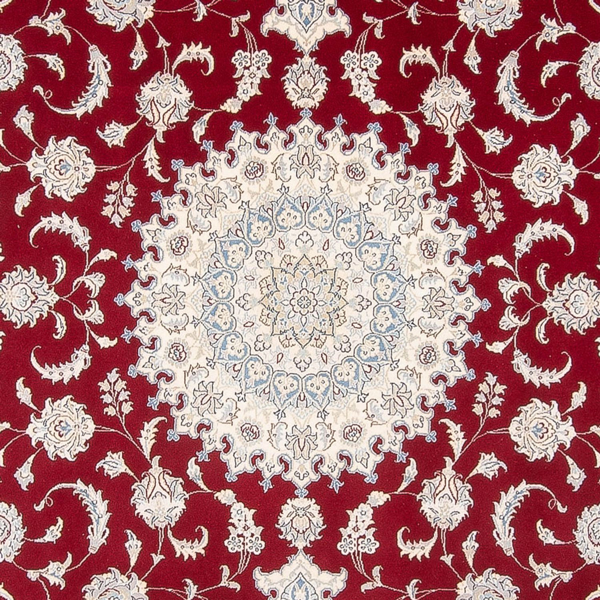 Persisk tæppe - Nain - Premium - 300 x 198 cm - rød