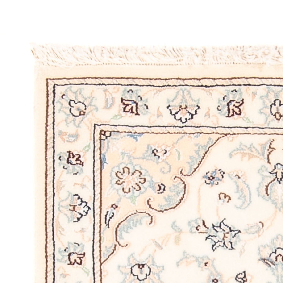 Persisk tæppe - Nain - 91 x 60 cm - beige