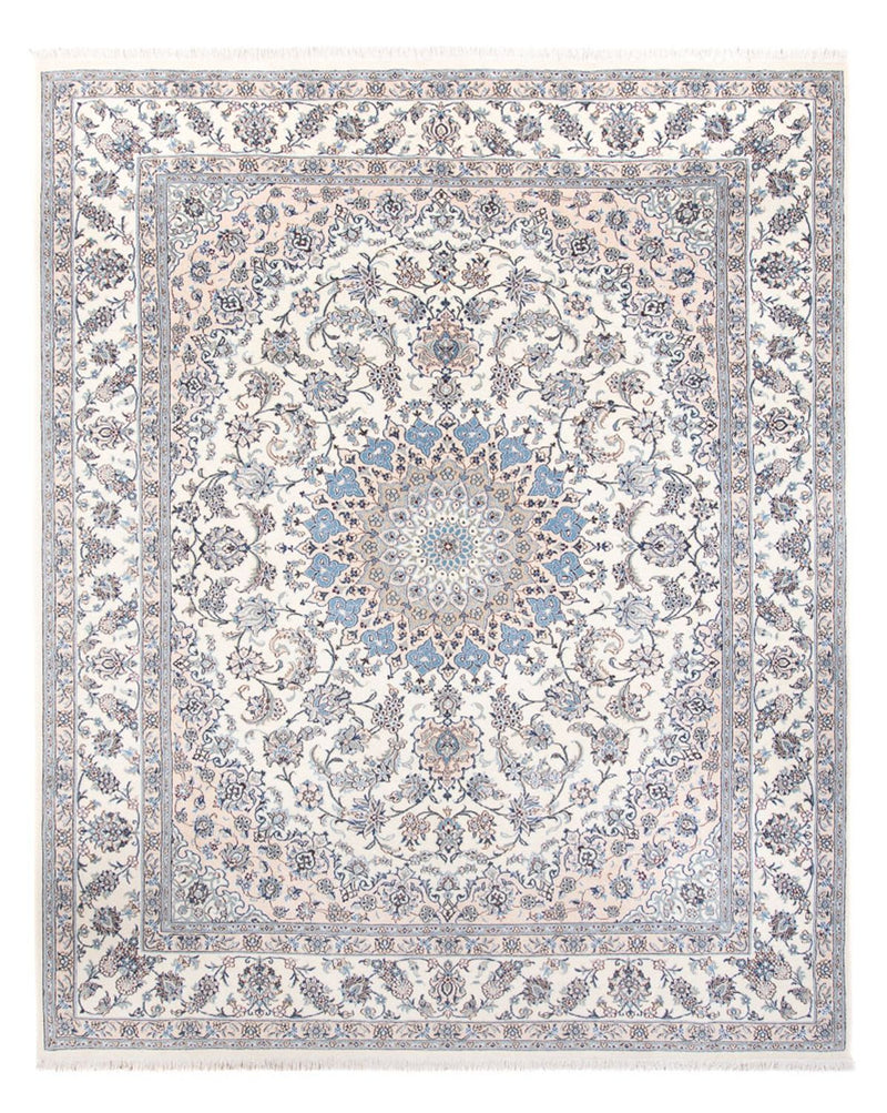 Persisk tæppe - Nain - 385 x 290 cm - creme