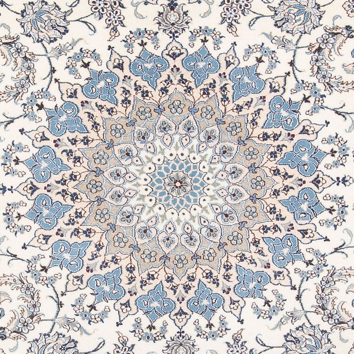 Persisk tæppe - Nain - 385 x 290 cm - creme