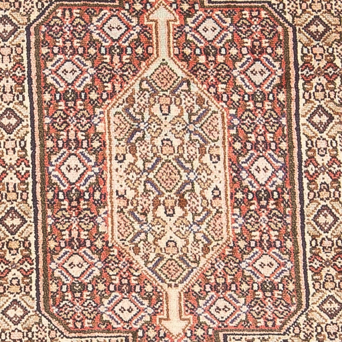 Persisk tæppe - Classic - 116 x 70 cm - lysrød