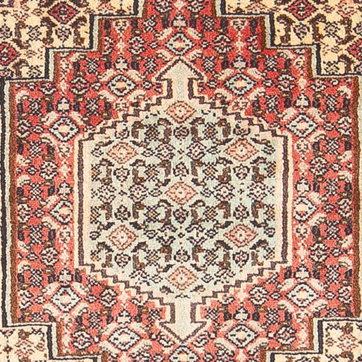 Persisk tæppe - Classic - 94 x 73 cm - lysrød
