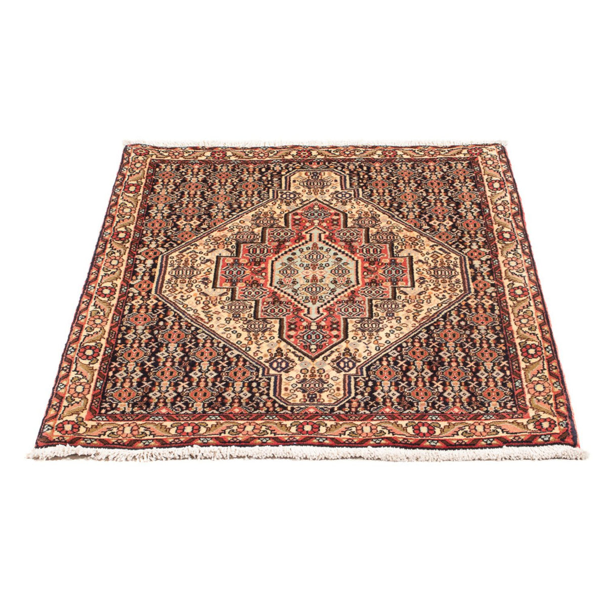 Persisk tæppe - Classic - 102 x 74 cm - lysrød