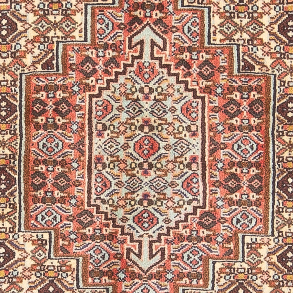 Persisk tæppe - Classic - 108 x 76 cm - mørkeblå